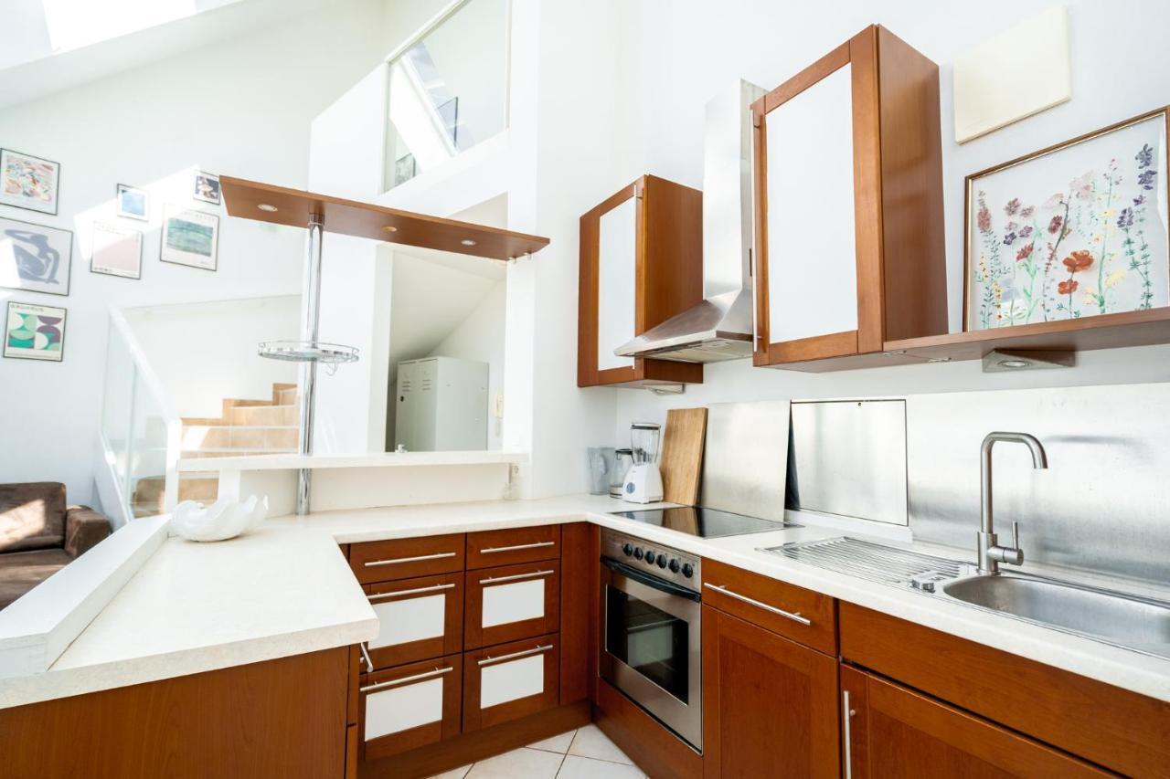 Unique Maisonette Apartment Gasometer 12Th Floor ウィーン エクステリア 写真