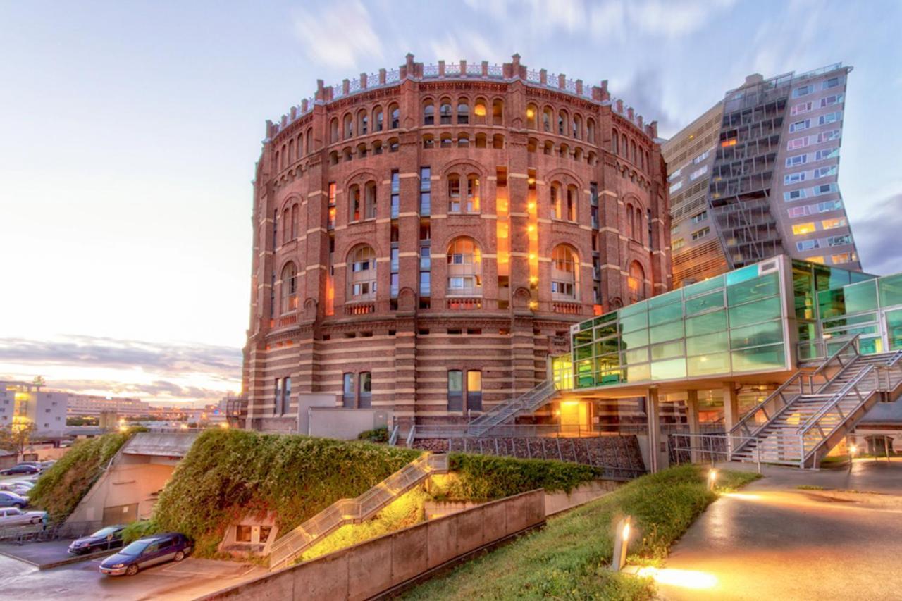 Unique Maisonette Apartment Gasometer 12Th Floor ウィーン エクステリア 写真